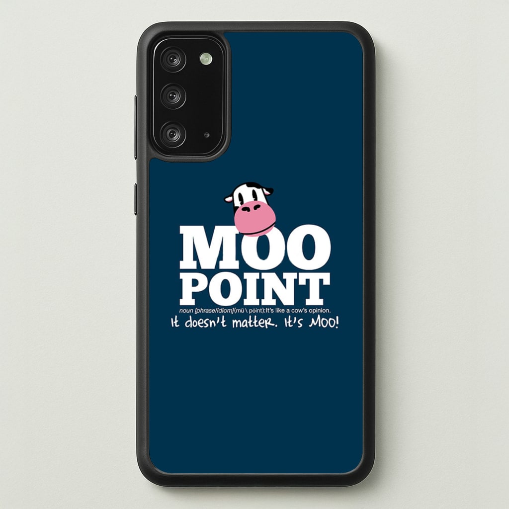 A Moo Point - Friends Phone Case for Galaxy Note 20