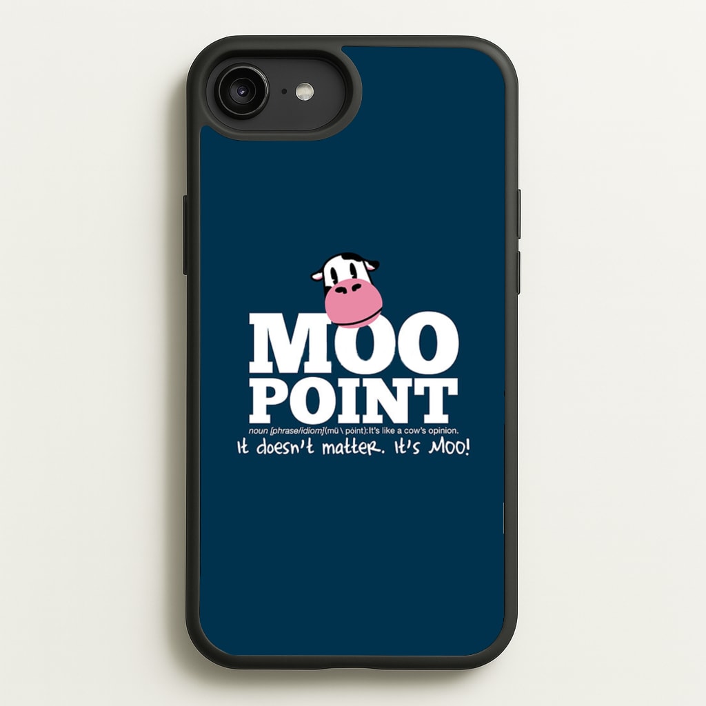 A Moo Point - Friends Phone Case for iPhone 6 Plus / 7 Plus / 8 Plus