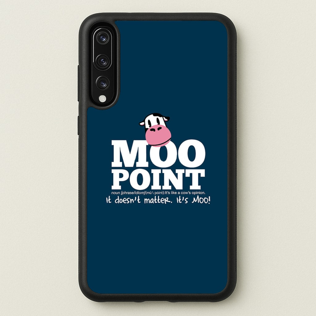A Moo Point - Friends Phone Case for Huawei P20 Pro