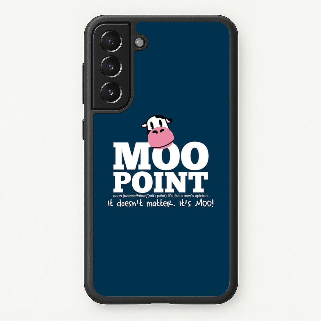 A Moo Point - Friends Phone Case for Galaxy S21FE