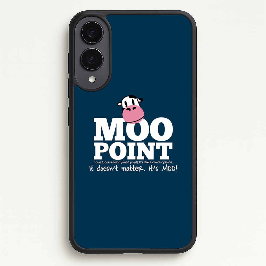 A Moo Point - Friends Phone Case for Galaxy S25 Edge
