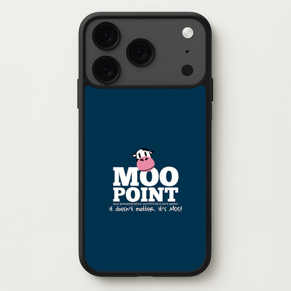 A Moo Point Phone Case for iPhone 17 Pro