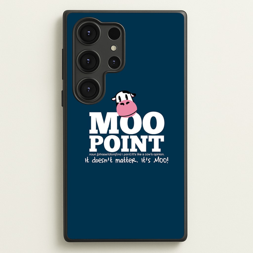 A Moo Point - Friends Phone Case for Galaxy S25 Ultra