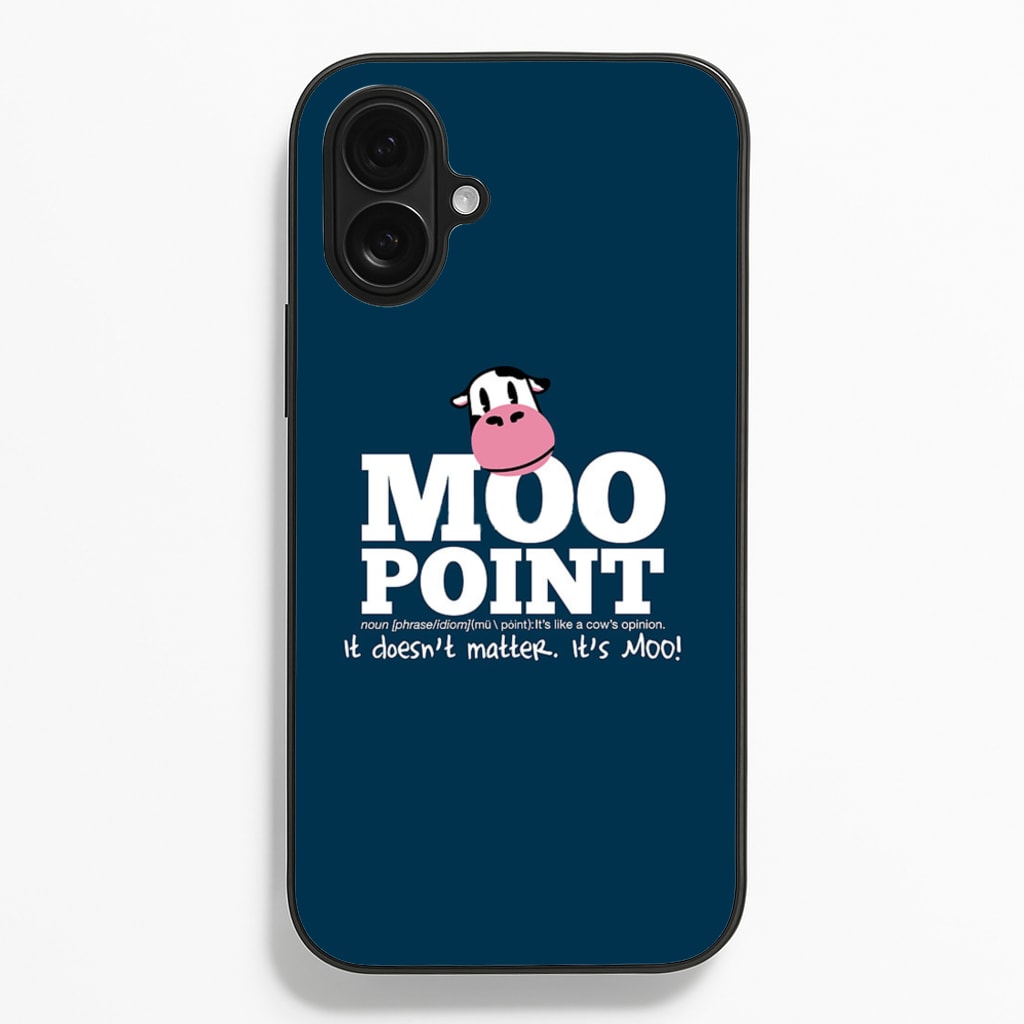 A Moo Point - Friends Phone Case for iPhone 16 Plus