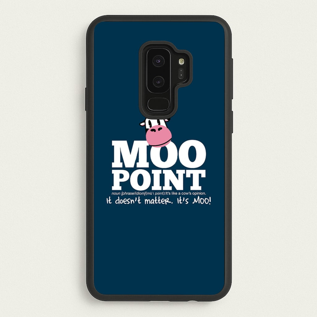 A Moo Point - Friends Phone Case for Galaxy S9 Plus