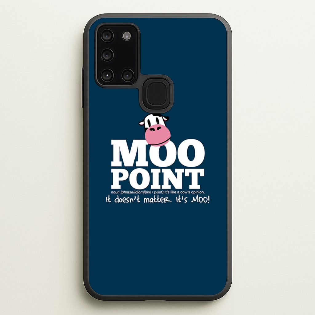 A Moo Point - Friends Phone Case for Galaxy A21s