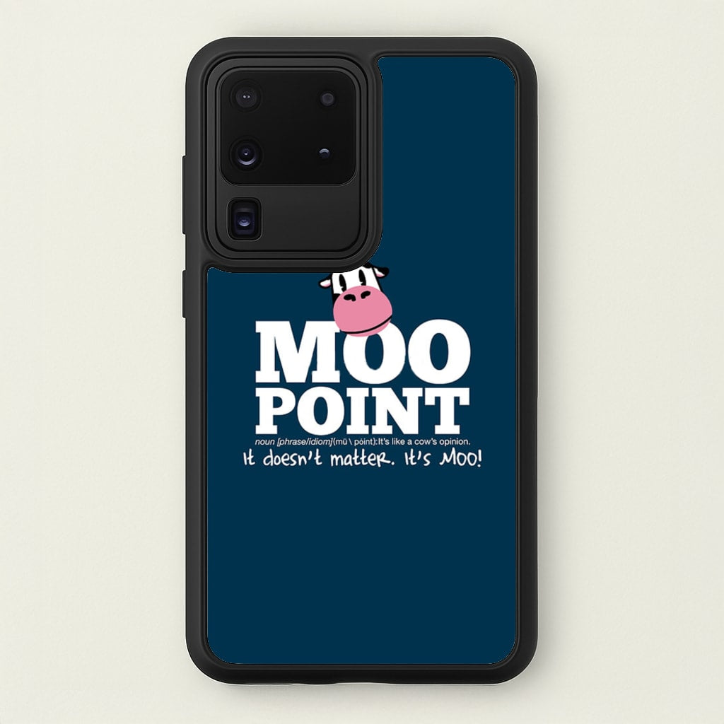 A Moo Point - Friends Phone Case for Galaxy S20 Ultra