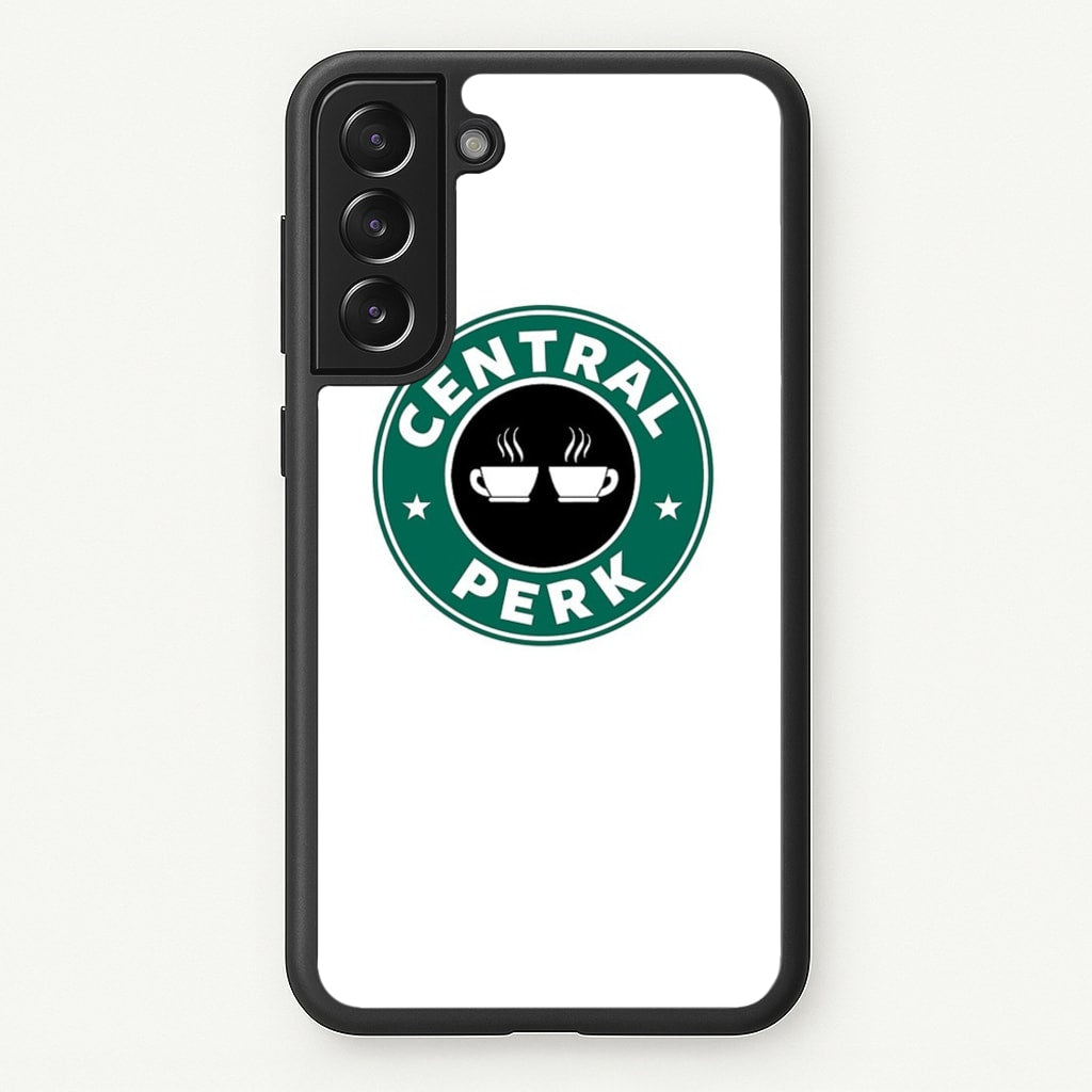 Central Perk - Coffee Logo - Coffee Phone Case for Galaxy S21FE