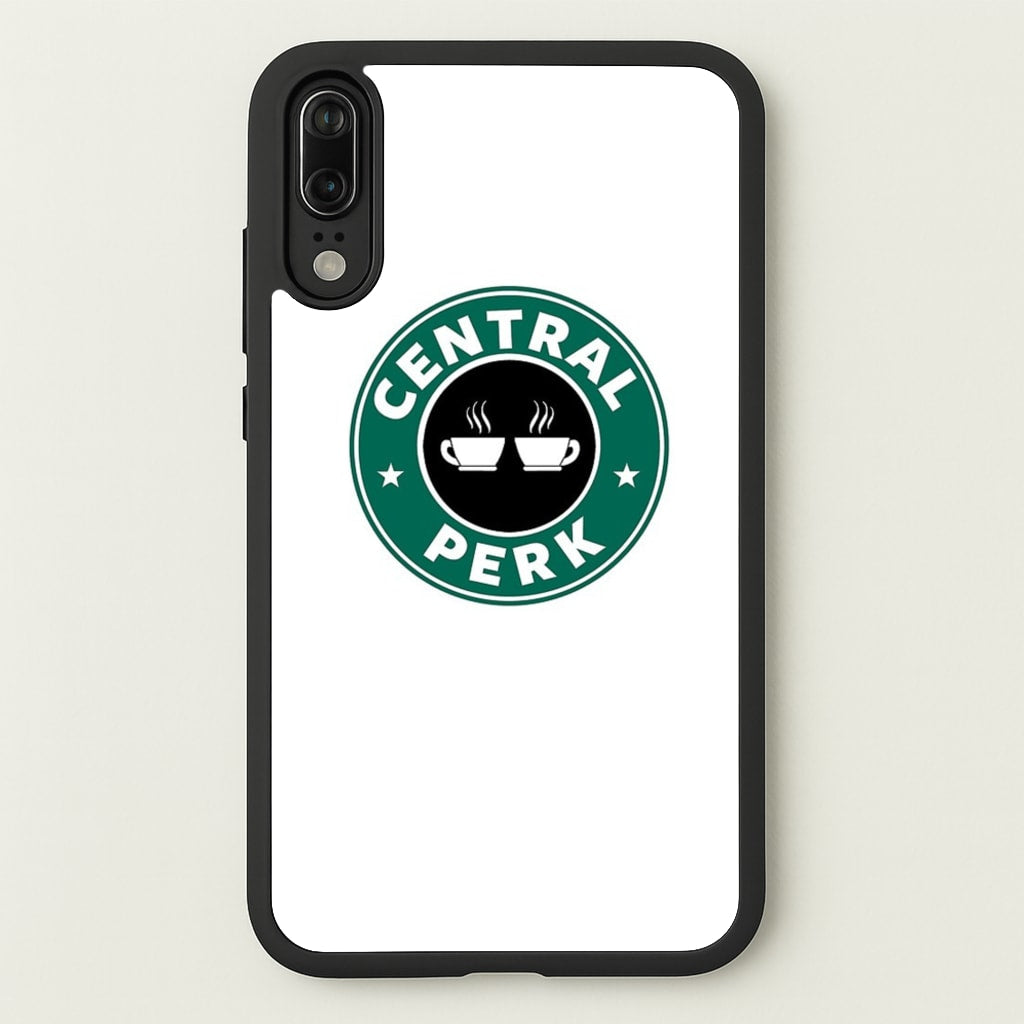 Central Perk - Coffee Logo - Coffee Phone Case for Huawei P20