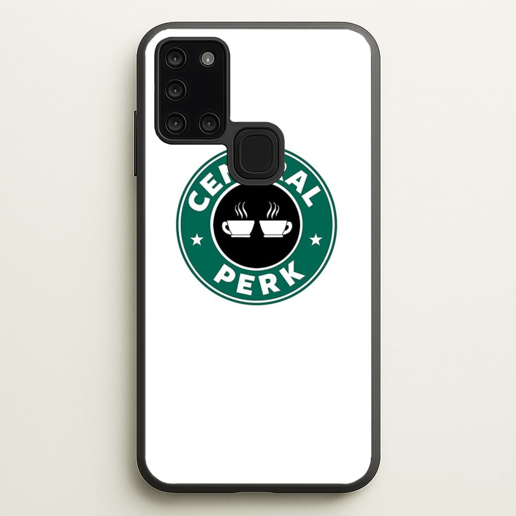 Central Perk - Coffee Logo - Coffee Phone Case for Galaxy A21s