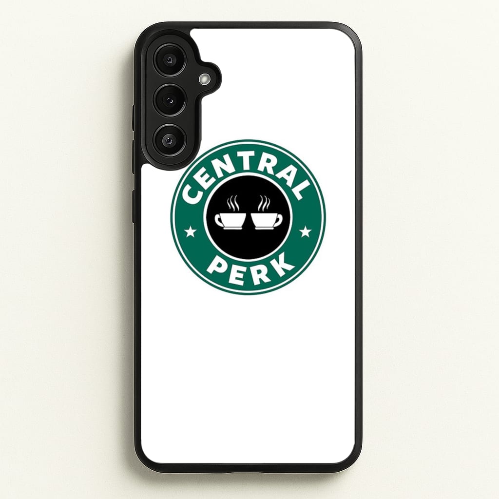 Central Perk - Coffee Logo - Coffee Phone Case for Galaxy A34