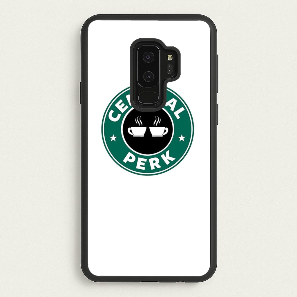 Central Perk - Coffee Logo - Coffee Phone Case for Galaxy S9 Plus