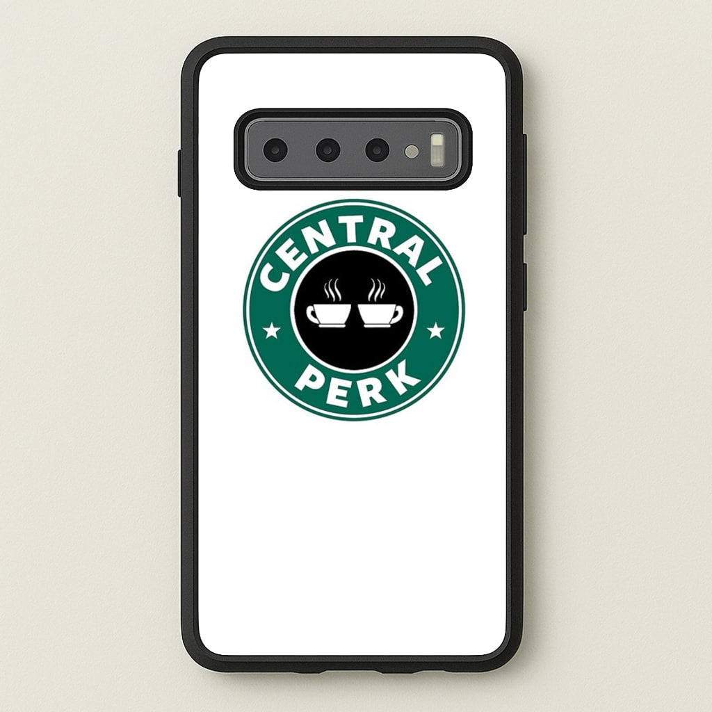 Central Perk - Coffee Logo - Coffee Phone Case for Galaxy S10