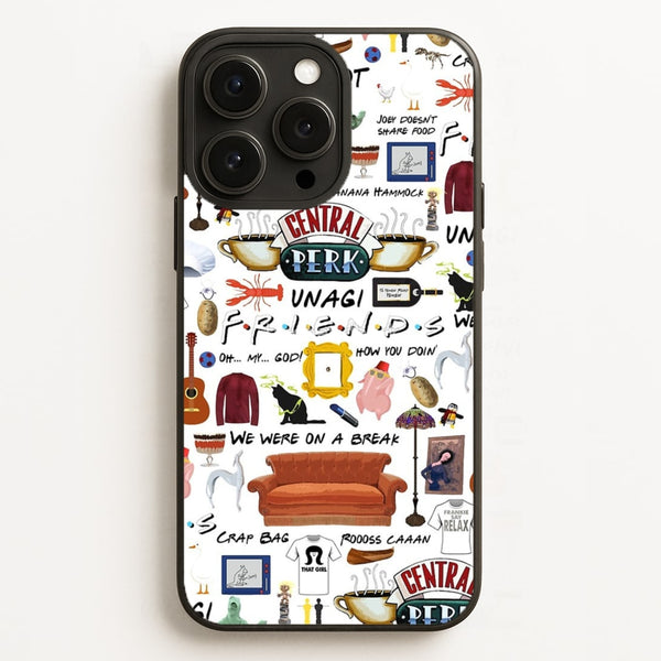 Friends Collage - Friends Phone Case for iPhone 16 Pro Max