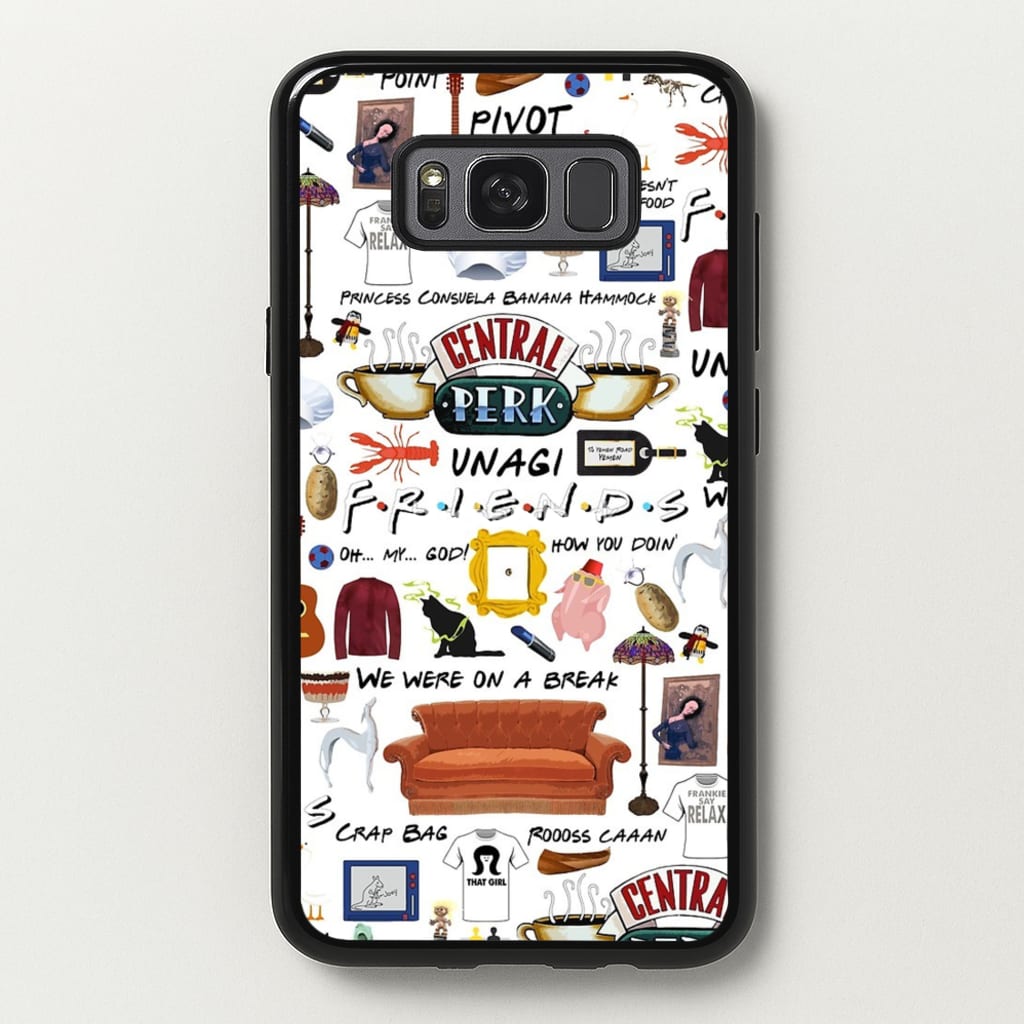 Friends Collage - Friends Phone Case for Galaxy S8 Plus