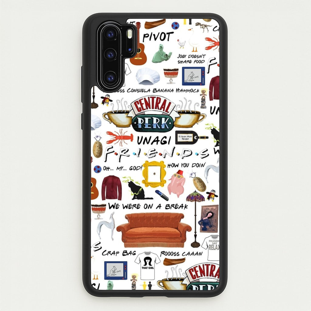Friends Collage - Friends Phone Case for Huawei P30 Pro