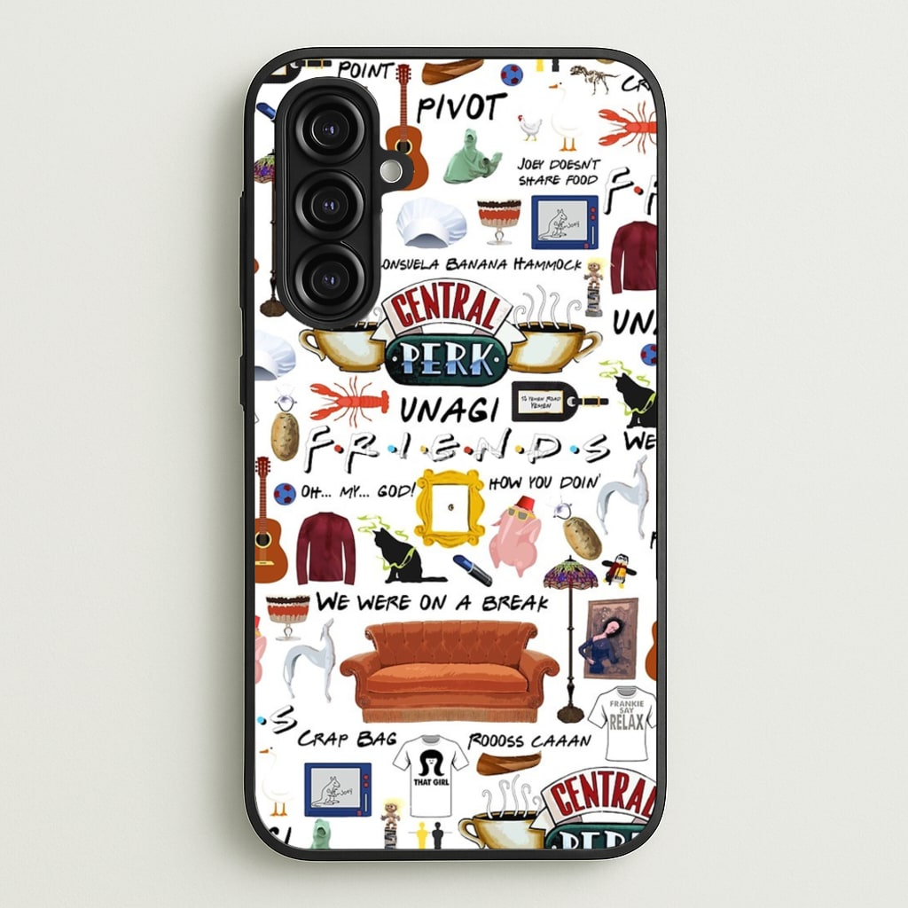 Friends Collage - Friends Phone Case for Galaxy A16