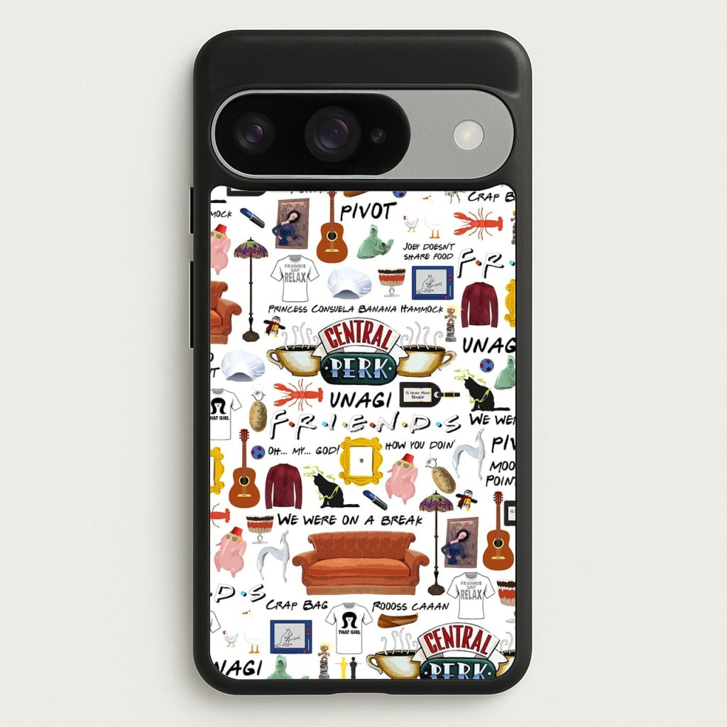 Friends Collage Phone Case for Google Pixel 10 / 10 Pro