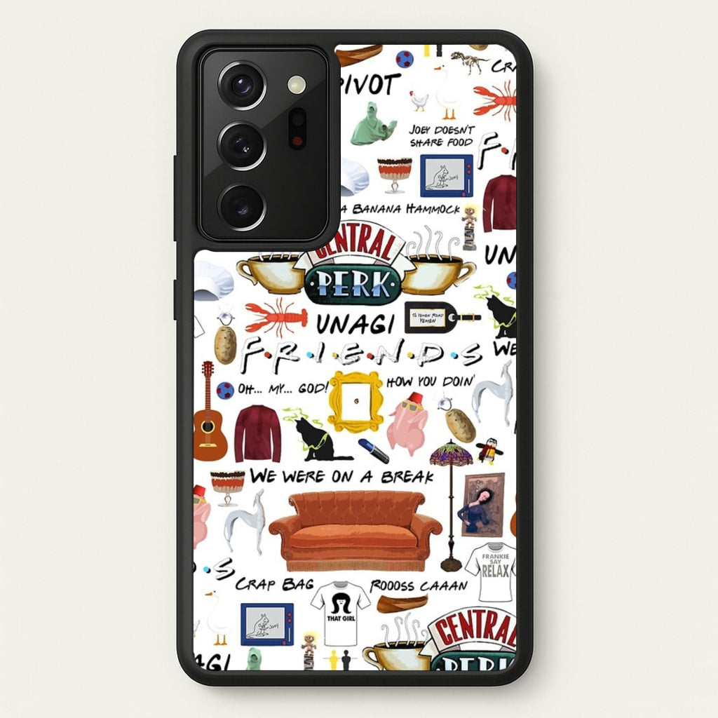 Friends Collage - Friends Phone Case for Galaxy Note 20 Ultra