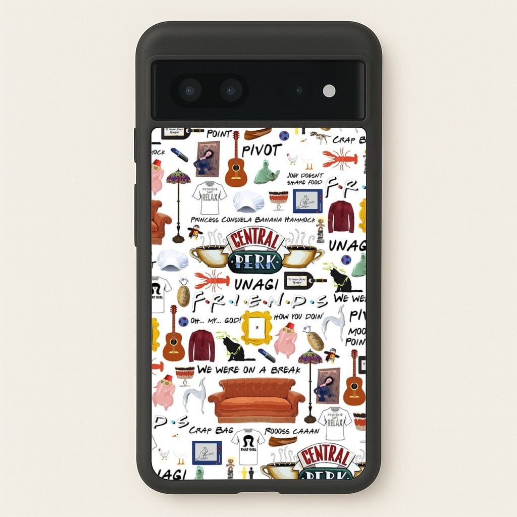 Friends Collage - Friends Phone Case for Google Pixel 7