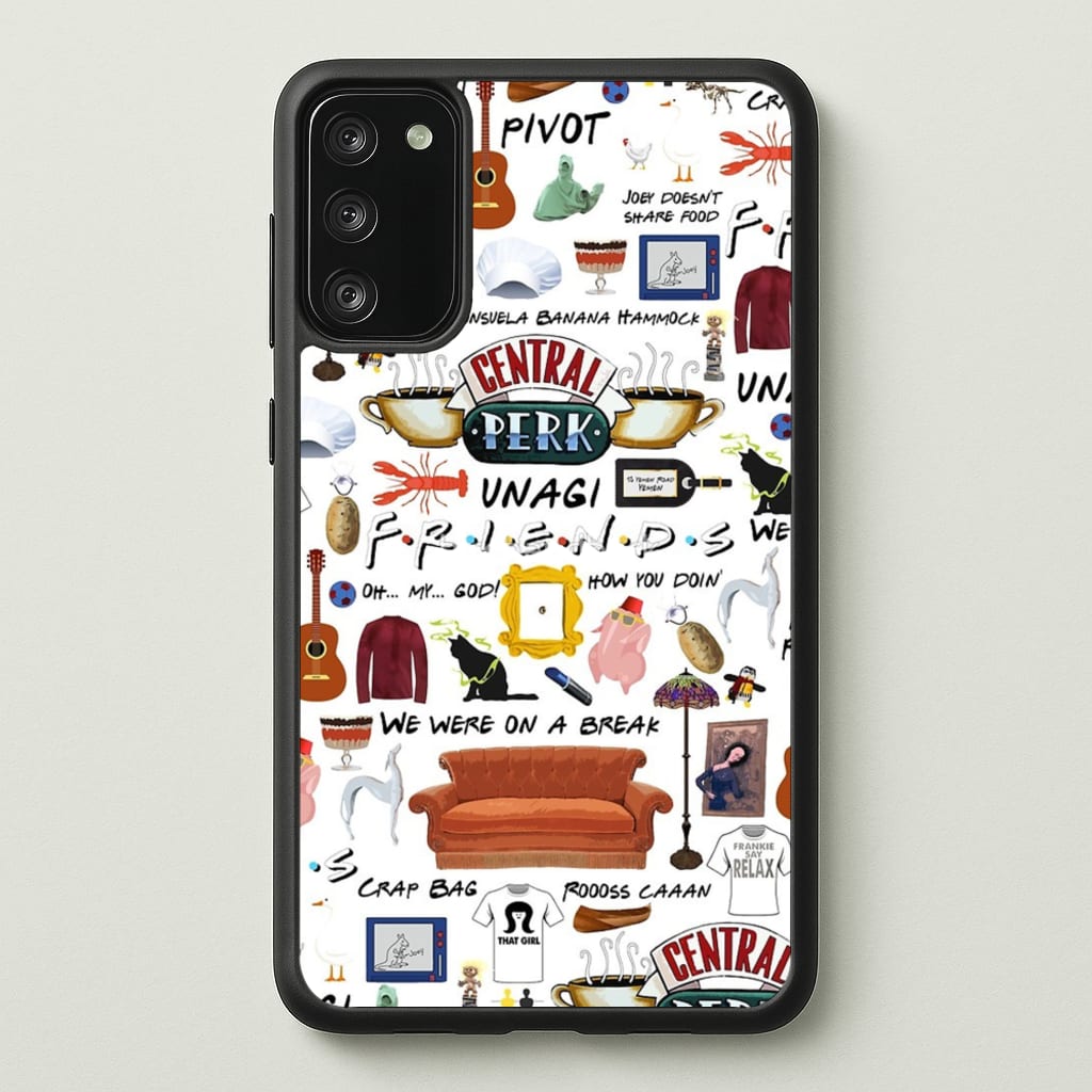 Friends Collage - Friends Phone Case for Galaxy S20FE