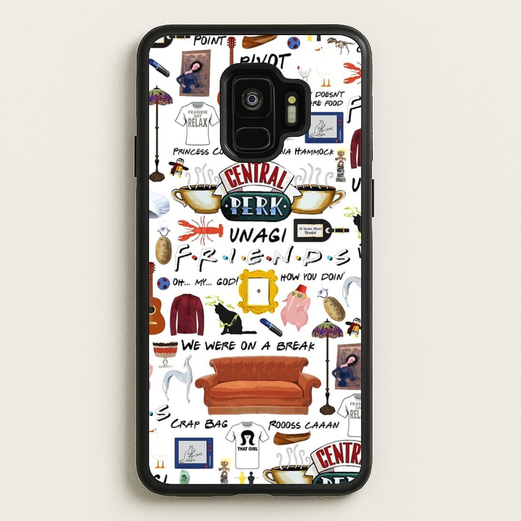 Friends Collage - Friends Phone Case for Galaxy S9