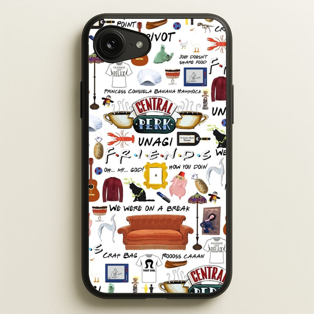 Friends Collage - Friends Phone Case for iPhone 16e
