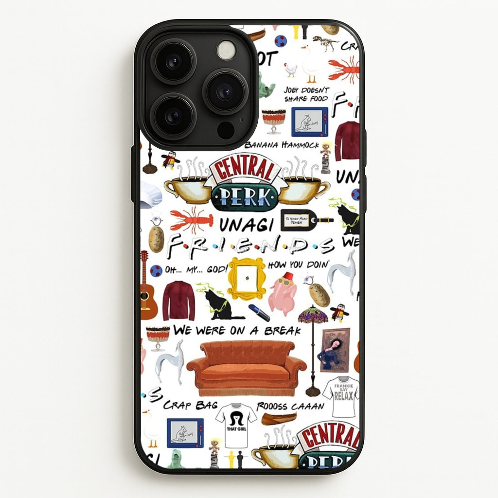 Friends Collage - Friends Phone Case for iPhone 13 Pro Max