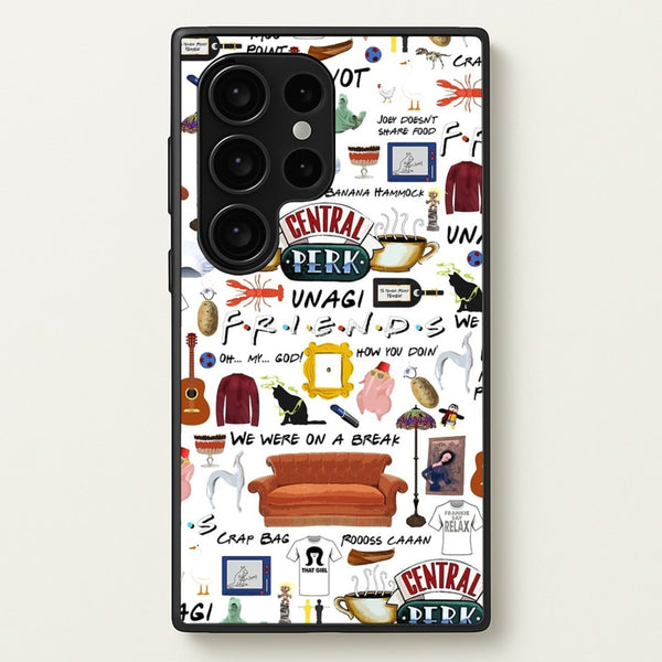 Friends Collage - Friends Phone Case for Galaxy S24 Ultra