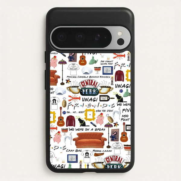 Friends Collage - Friends Phone Case for Google Pixel 9 Pro XL