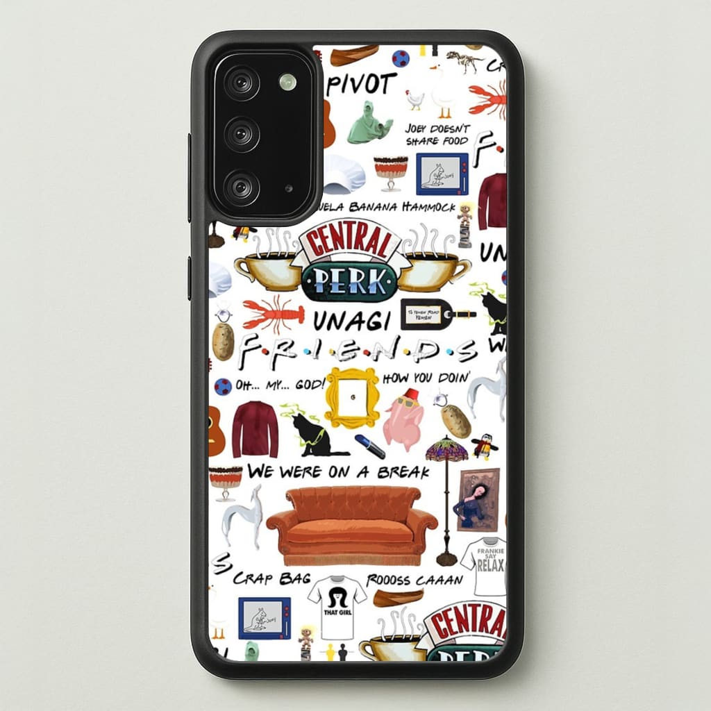 Friends Collage - Friends Phone Case for Galaxy Note 20