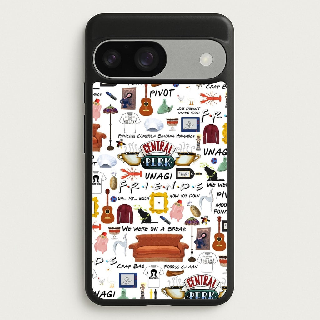 Friends Collage - Friends Phone Case for Google Pixel 9 / 9 Pro