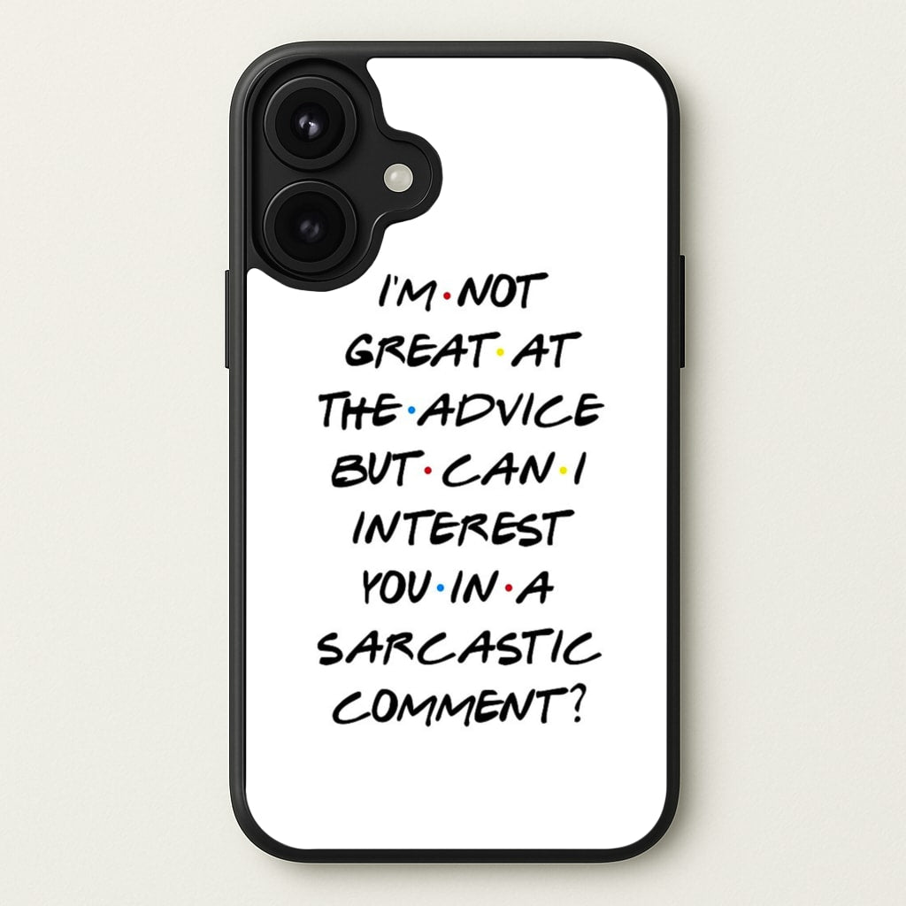 Can I Interest You In A Sarcastic Comment Phone Case for iPhone 17