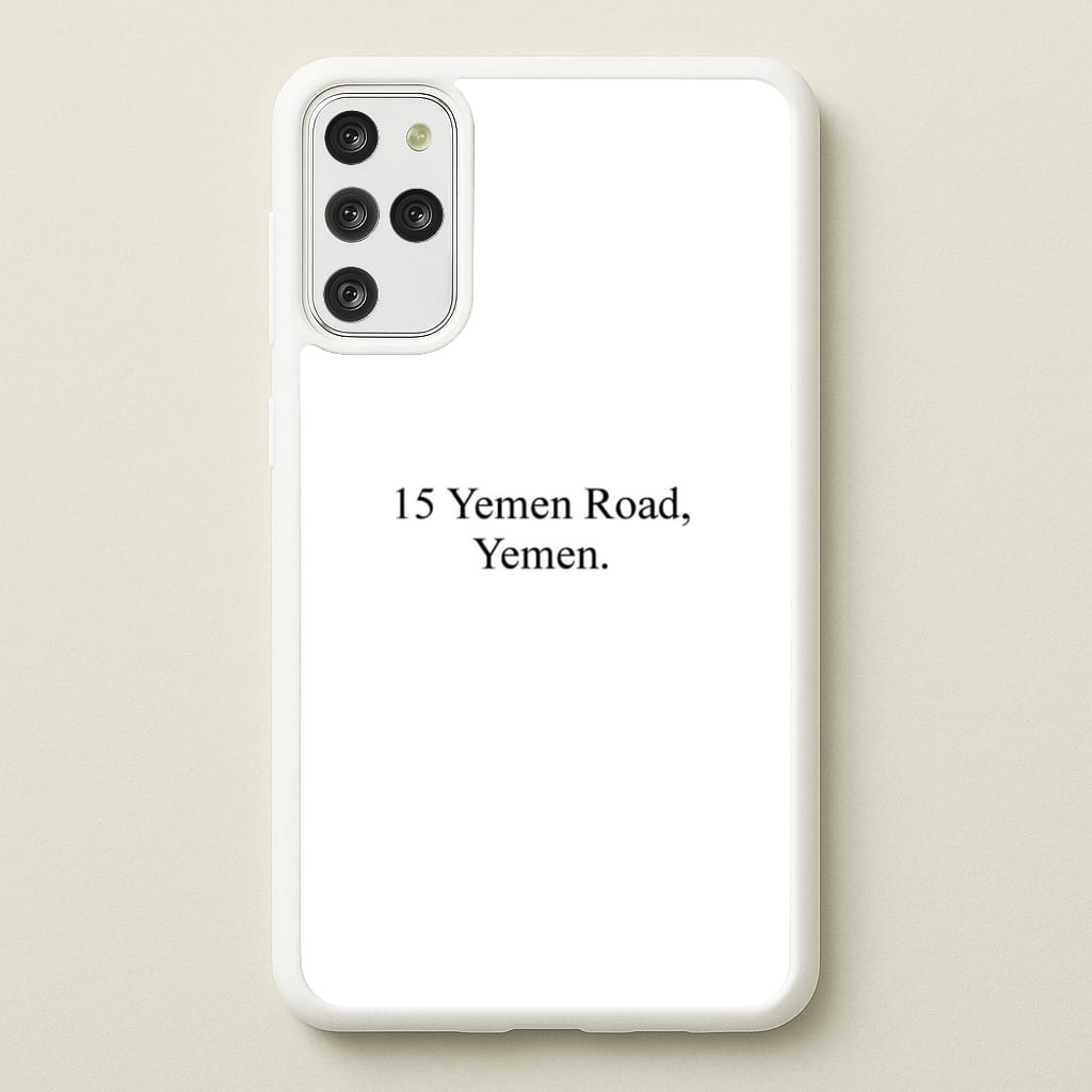 15 Yemen Road, Yemen - Friends Phone Case for Galaxy S20 Plus