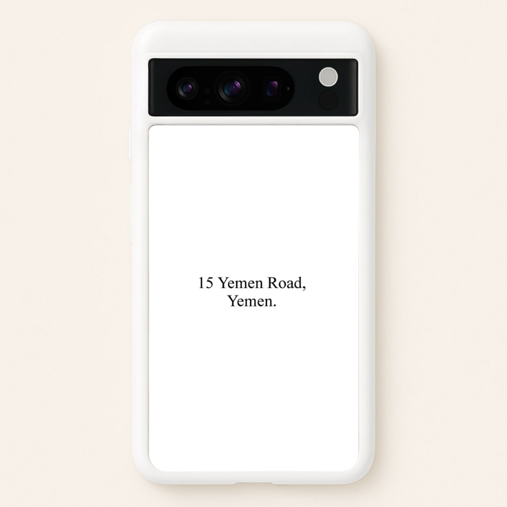 15 Yemen Road, Yemen - Friends Phone Case for Google Pixel 8 Pro