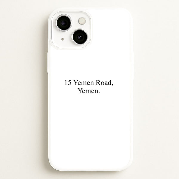 15 Yemen Road, Yemen - Friends Phone Case for iPhone 13