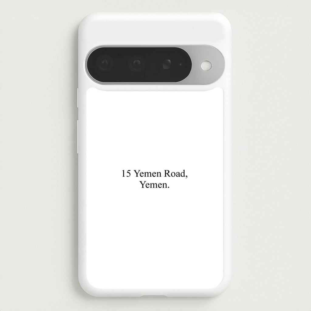 15 Yemen Road, Yemen Phone Case for Google Pixel 10 Pro XL