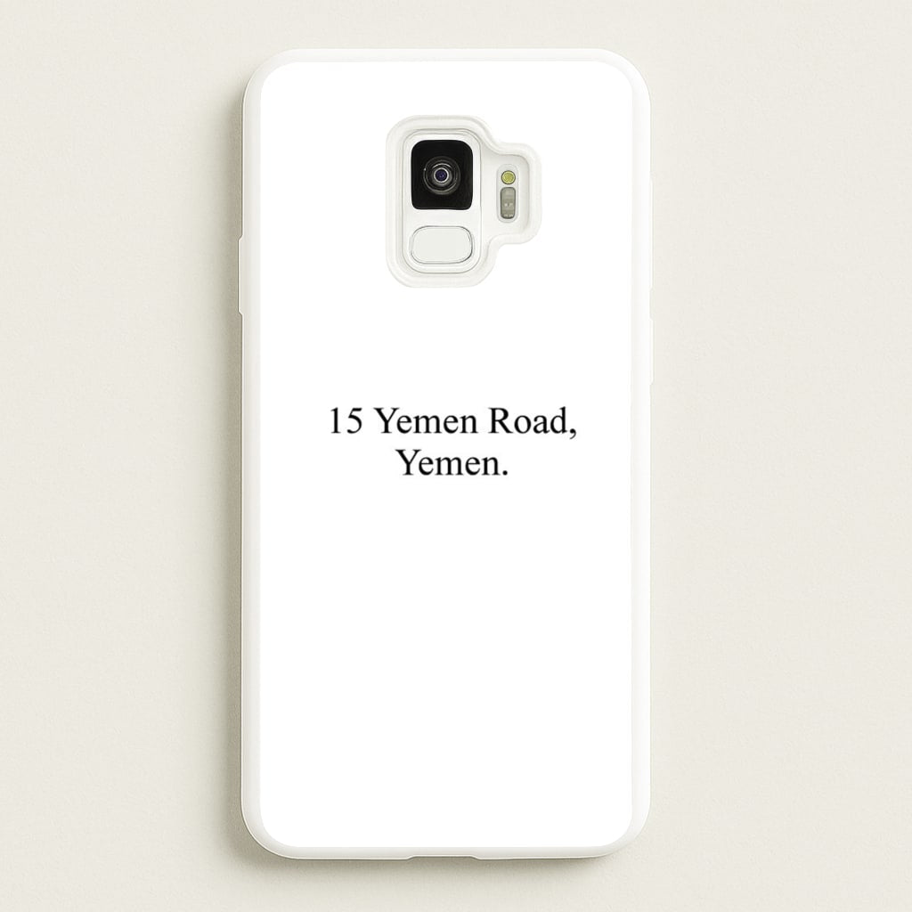 15 Yemen Road, Yemen - Friends Phone Case for Galaxy S9