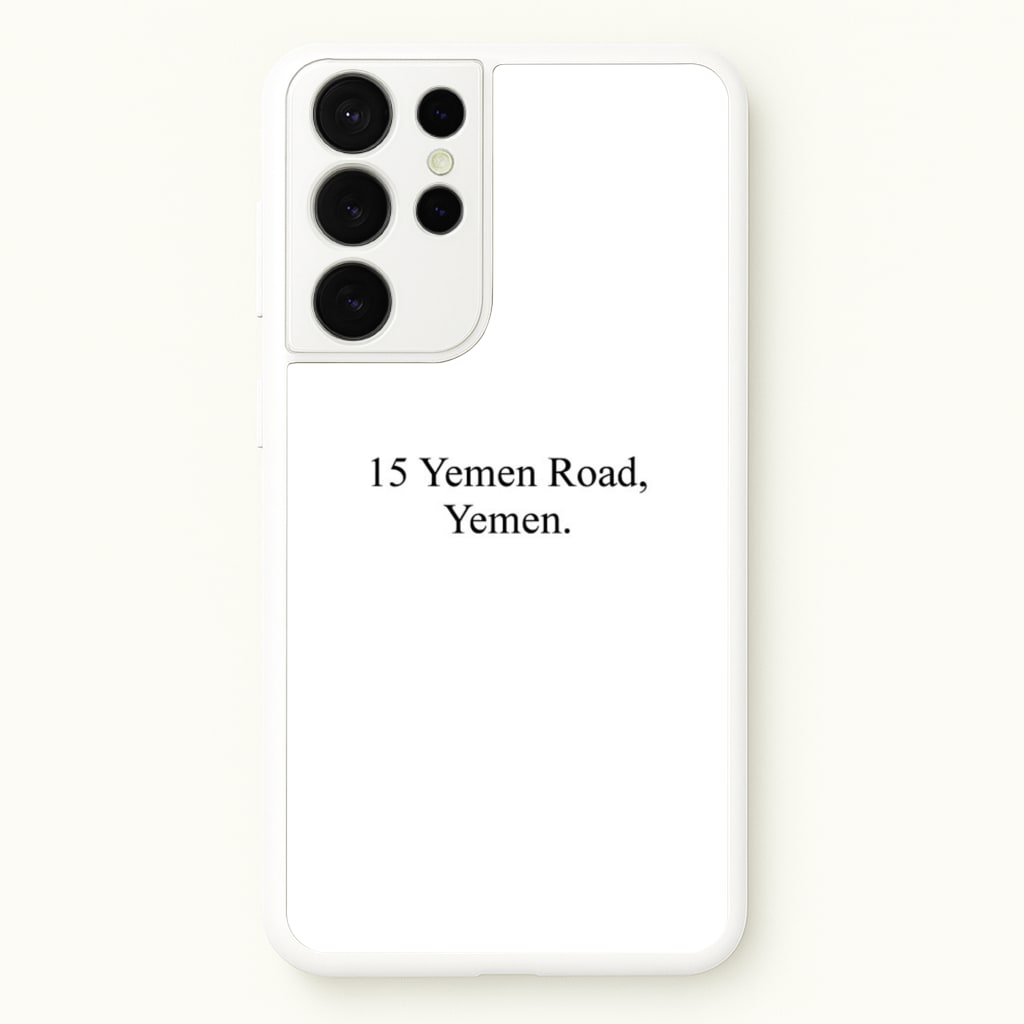15 Yemen Road, Yemen - Friends Phone Case for Galaxy S21 Ultra