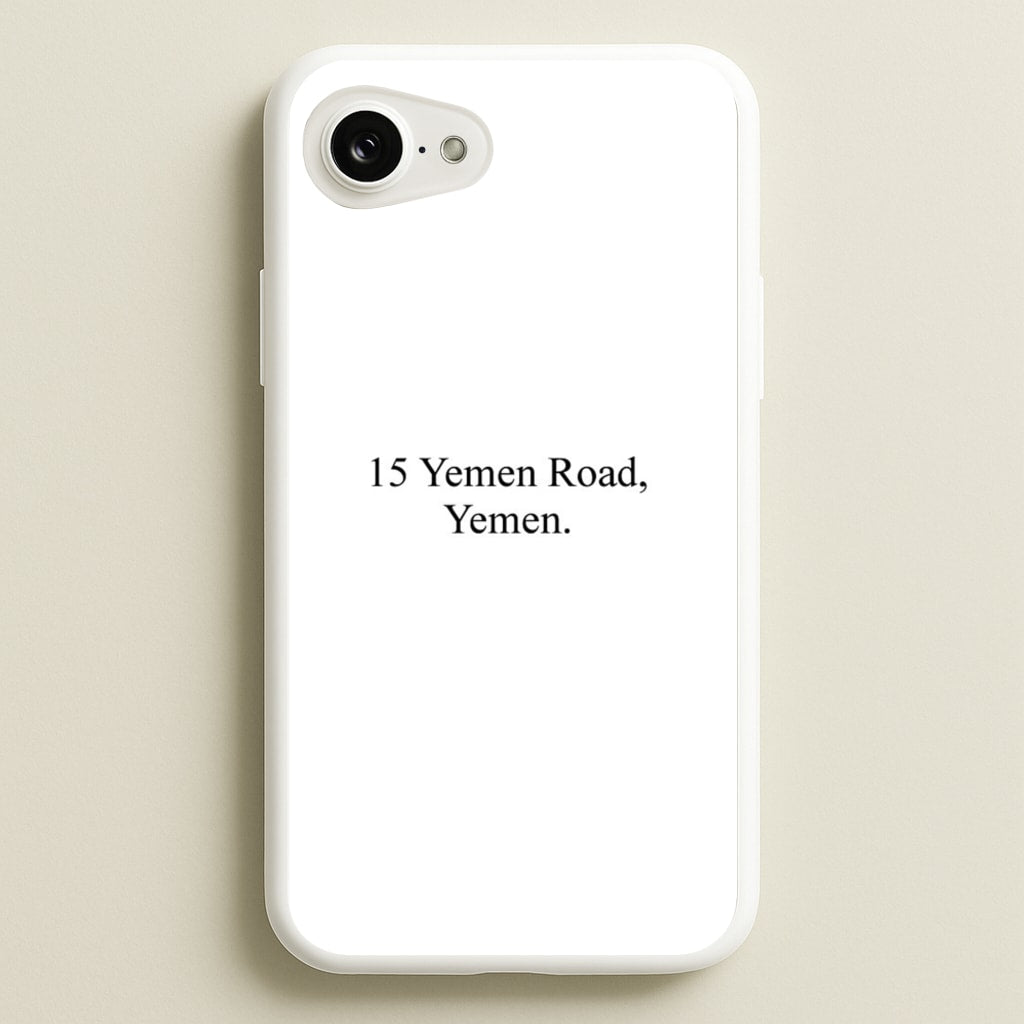 15 Yemen Road, Yemen - Friends Phone Case for iPhone 16e