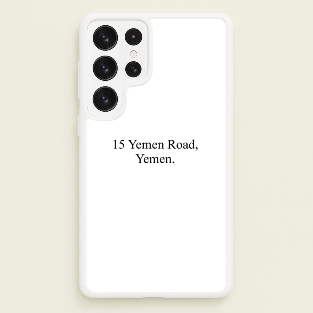 15 Yemen Road, Yemen - Friends Phone Case for Galaxy S22 Ultra