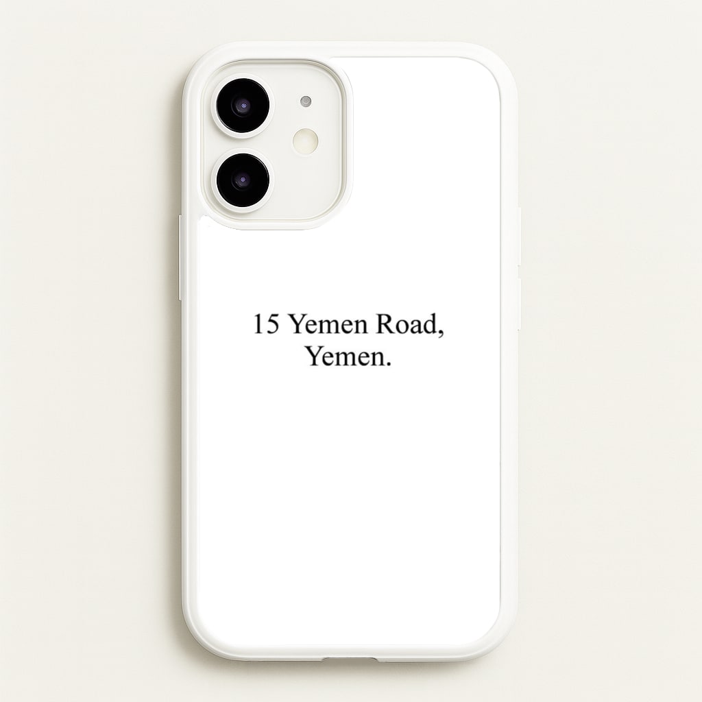 15 Yemen Road, Yemen - Friends Phone Case for iPhone 12 Mini