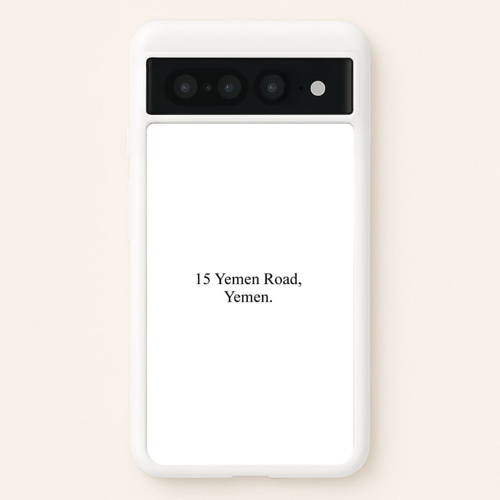 15 Yemen Road, Yemen - Friends Phone Case for Google Pixel 7 Pro