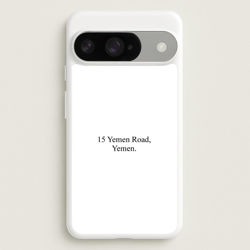 15 Yemen Road, Yemen Phone Case for Google Pixel 10 / 10 Pro