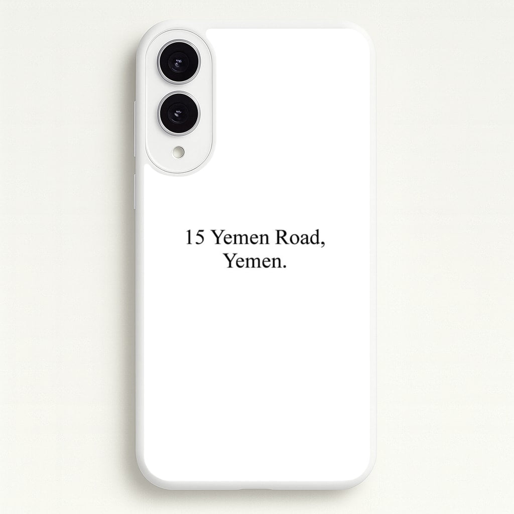 15 Yemen Road, Yemen  - Friends Phone Case for Galaxy S25 Edge