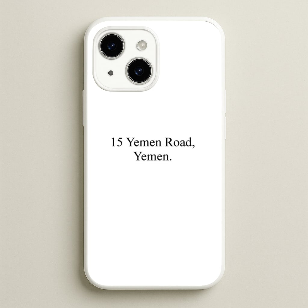 15 Yemen Road, Yemen - Friends Phone Case for iPhone 15