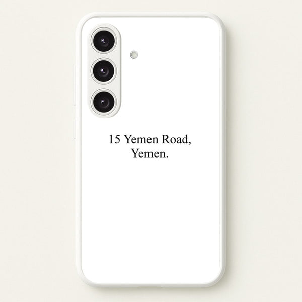 15 Yemen Road, Yemen - Friends Phone Case for Galaxy S24FE
