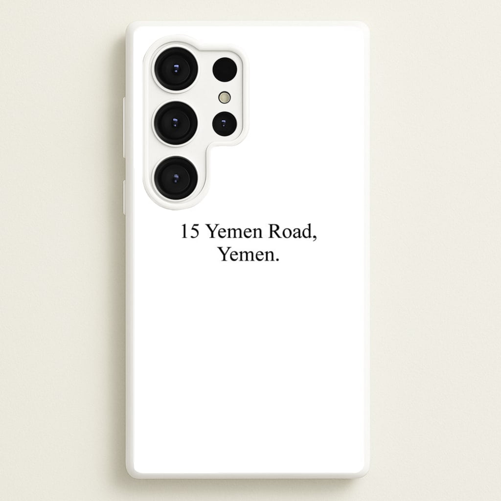 15 Yemen Road, Yemen - Friends Phone Case for Galaxy S25 Ultra