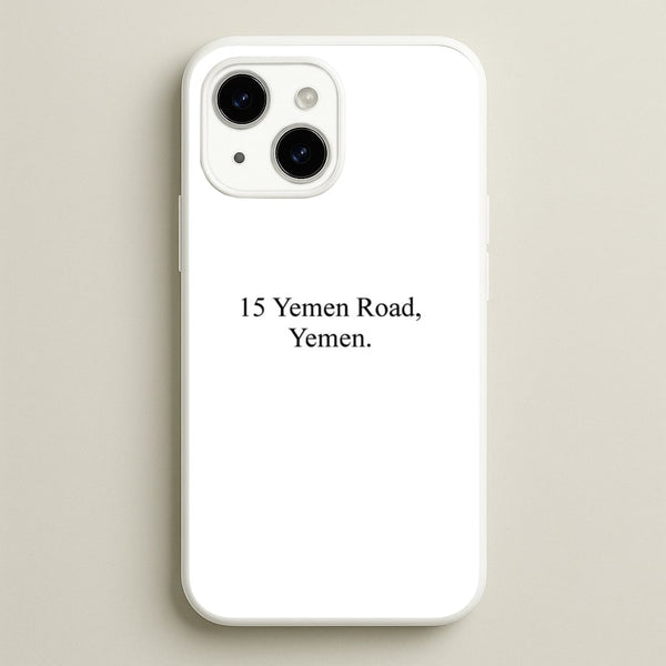 15 Yemen Road, Yemen - Friends Phone Case for iPhone 14