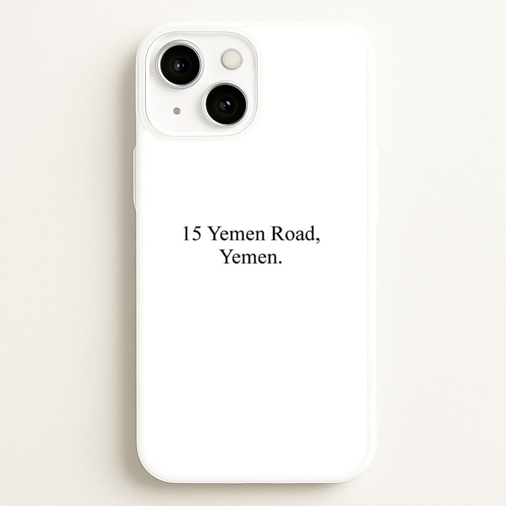 15 Yemen Road, Yemen - Friends Phone Case for iPhone 13 Mini